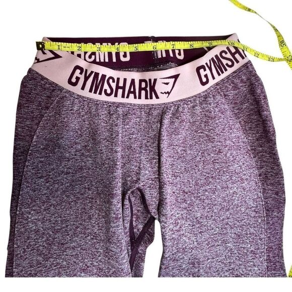 Gymshark Women's Pull-On Flex Compression Leggings Heather Purple Size Small - Picture 2 of 8
